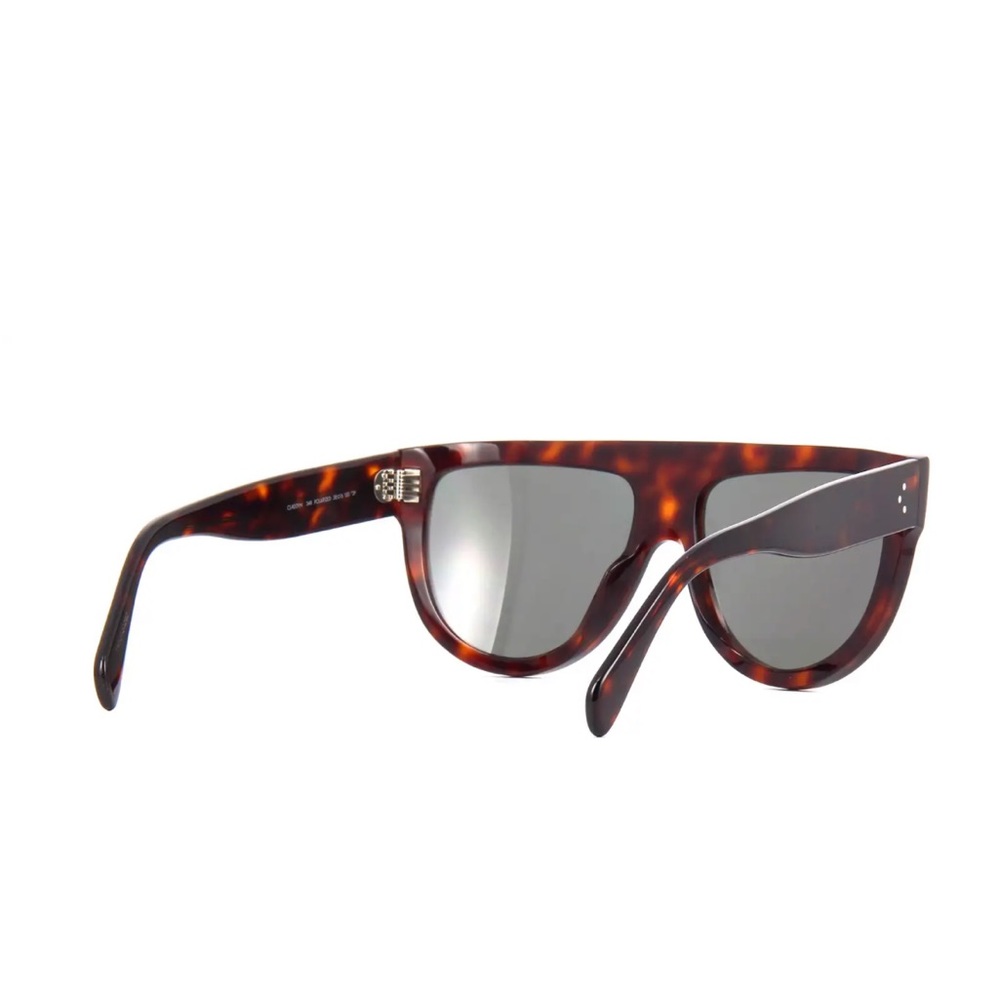 CELINE SHADOW HAVANA CL4001IN 54R POLARIZED SUNGLASSES - Picture 8 of 8